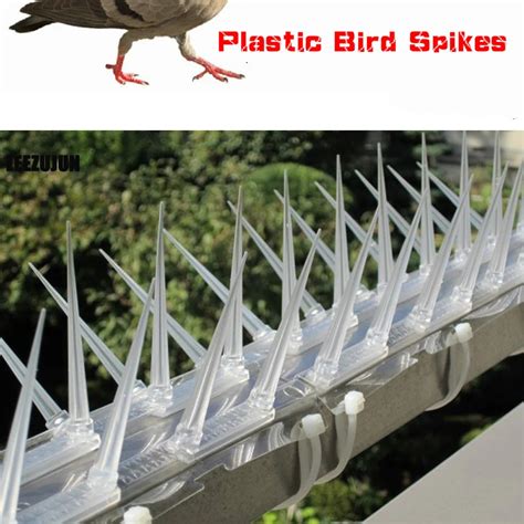 Plastic Pigeon Spikes Kit Balcony Bird Spikes Repellent,cover 40cm, Set ...