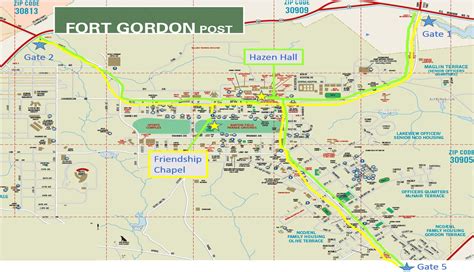 Fort Gordon Georgia Map - Alvina Margalit