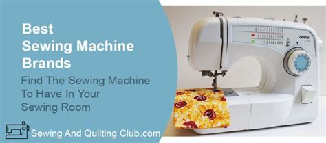 Best Sewing Machine Brands