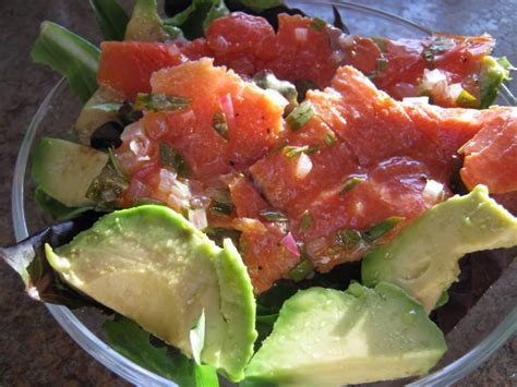 Lox and Avocado Summer Salad – Diane's Food Blog