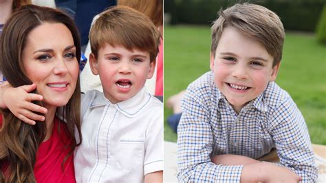 Prince Louis beams in new birthday photo taken by mother Kate Middleton | HELLO!