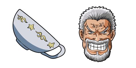 One Piece Monkey D. Garp and Cup Curseur – Custom Cursor