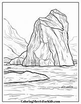 Iceberg Coloring Pages Free Printable PDFs  Sheets For Kids sketch template