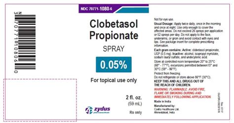 BUY Clobetasol Propionate (Clobetasol Propionate) 0.05 g/mL from GNH ...