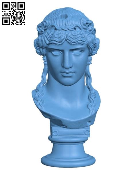 Antinous Mondragone H002421 file stl free download 3D Model for CNC and 3d printer – Download ...
