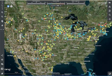 A Map of Every Wind Turbine in the U.S. — Interactive USGS Map Shows ...