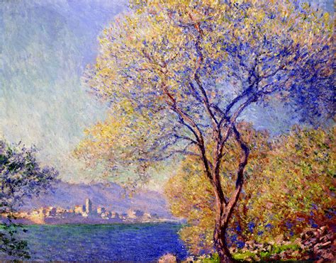 Antibes Seen from the Salis Gardens 01, 1888 - Claude Monet - WikiArt.org