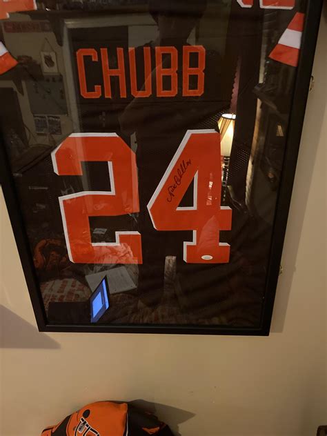 Signed nick Chubb jersey : r/Browns