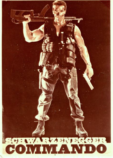 Commando (1985) - Poster US - 3184*4961px