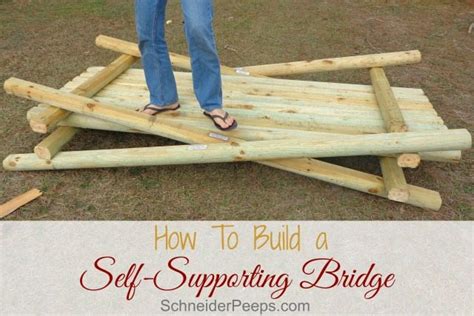 Self Supporting Bridge - Creative Simple Living