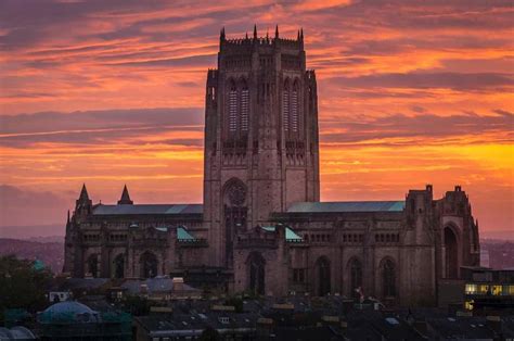 Liverpool Cathedral looking even more beautiful and imposing against ...