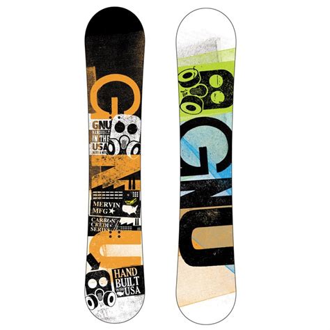 GNU Carbon Credit Series BTX Wide Banana Rocker Snowboard 2010 | evo