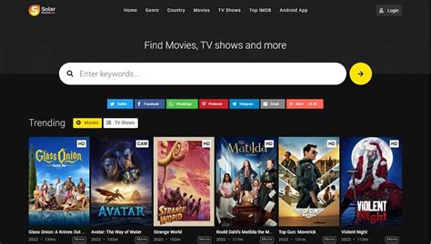 SolarMovies - Watch Movies and TV Shows Online for Free (Solarmovies.pe) - Quora TV