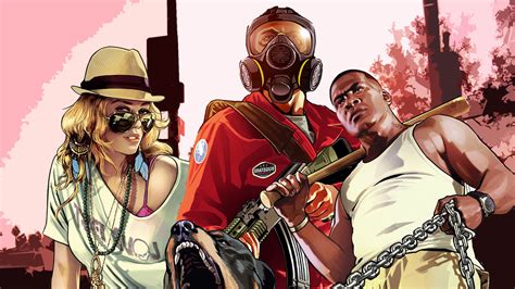 Gta 5 Cartoon Wallpaper - Game Wallpapers