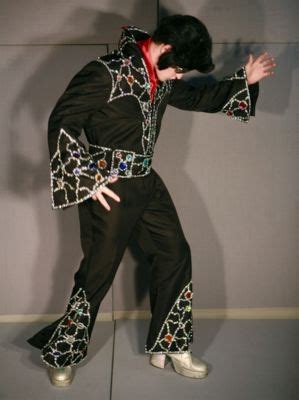 Elvis black Costume - Amazing Transformations