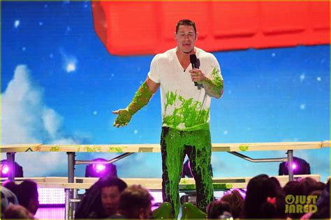 Photo: john cena ends kids choice awards getting slimed 19 | Photo ...