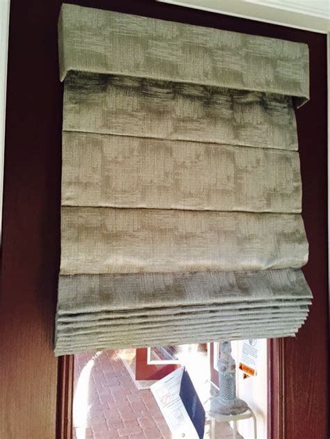 Horizon Knife pleat roman shade. Available at Budget Blinds | Roman shades kitchen, Pleated ...