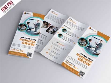 Trifold Brochure Template Free PSD | PSDFreebies.com