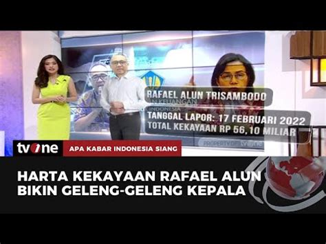 Nilai Harta Fantasis! Profil Rafael Alun Trisambodo - tvOne