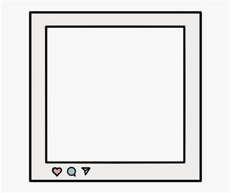 Transparent Instagram Frame Png - Border Line For Instagram, Png Download is free transparent ...