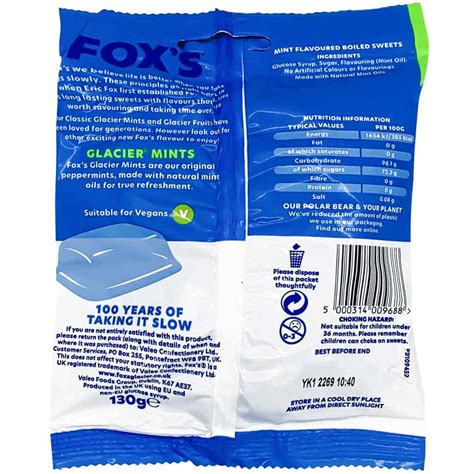 Fox's Glacier Mints 130 Gram