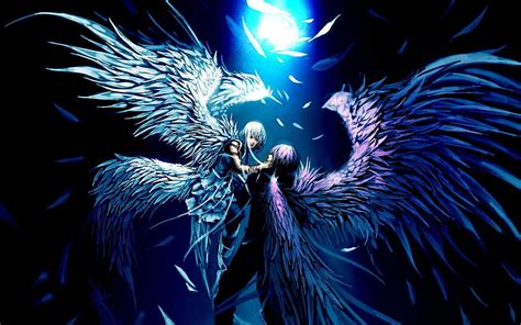 Mükemmel Anime: Of Anime Angel And Demon Fighting, Awesome Angels vs ...