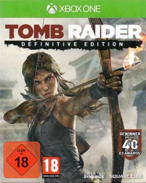 Tomb Raider: Definitive Edition (2014) Xbox One box cover art - MobyGames