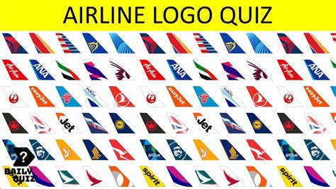 Guess The Logo Quiz Airlines - YouTube