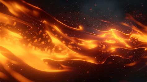 Premium Photo | Dynamic Fire Particle Animation