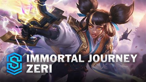 Immortal Journey Zeri Skin Spotlight - League of Legends - YouTube