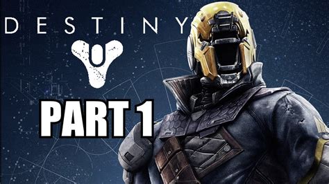 Destiny Beta PS4 Gameplay Walkthrough Part 1 - Let's Play Review With Commentary 1080P - YouTube