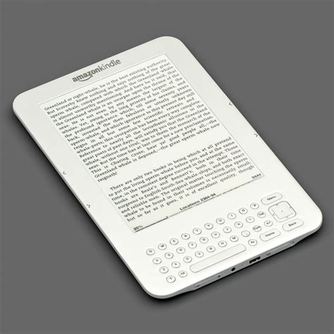 3d model of amazon kindle keyboard 3g