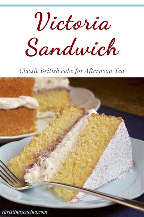 Victoria Sandwich, Traditional British Afternoon Tea Cake - Recipe for US Kitchens - Christina's ...