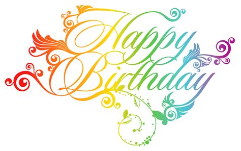 Picture Colorful Greeting Birthday Card Happy Transparent HQ PNG Download | FreePNGImg