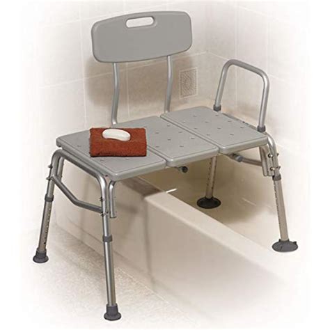 Drive Medical Plastic Tub Transfer Bench With Adjustable Backrest (color May | eBay