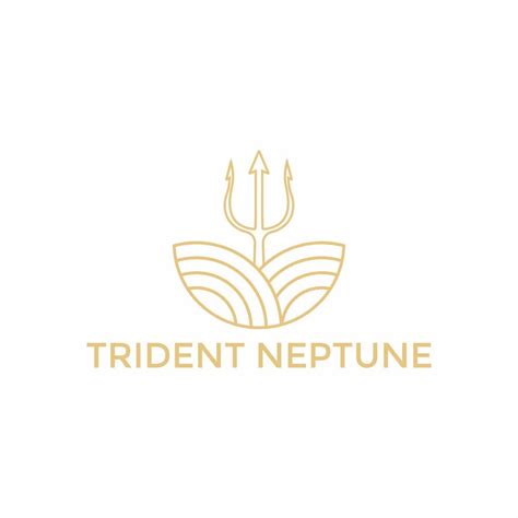 Modern trident neptune vector logo 18925904 Vector Art at Vecteezy