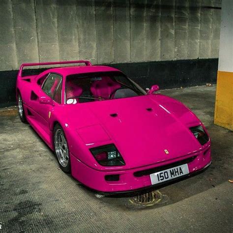 #Ferrari #F40 #Pink #Padgram #TheFast&theLuxurious | Pink ferrari, Ferrari, Car brands