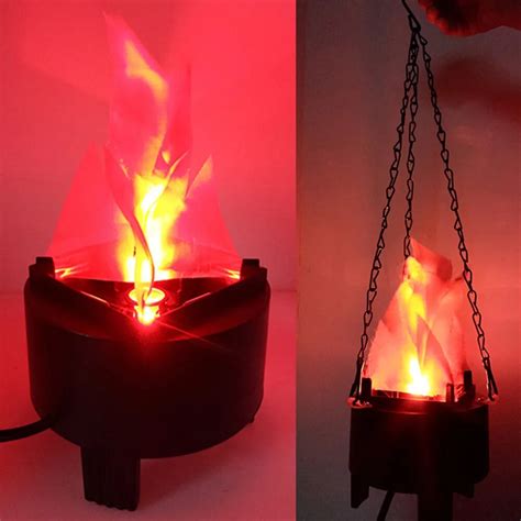 Hanging Type Flame Light Electronic Brazier Lamp Led Candle Simulation ...