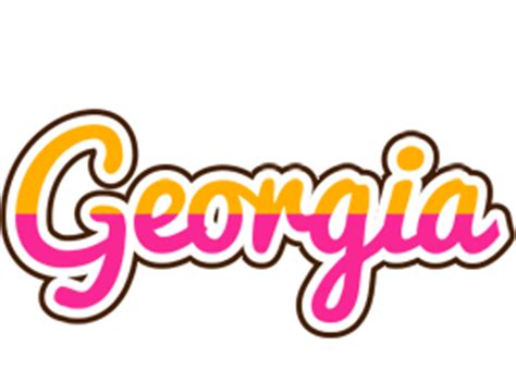 Georgia Logo | Name Logo Generator - Smoothie, Summer, Birthday, Kiddo ...