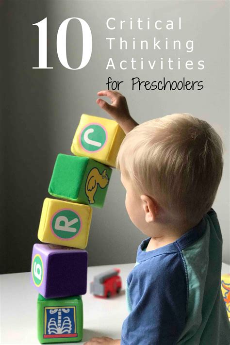 10 Fun Critical Thinking Activities for Preschoolers - The Activity Mom