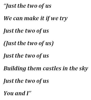 "Just the Two of Us" by Grover Washington Jr. (ft. Bill Withers) - Song Meanings and Facts