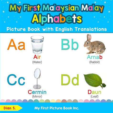 Buy My First Malaysian Malay Alphabets Picture Book with English ...