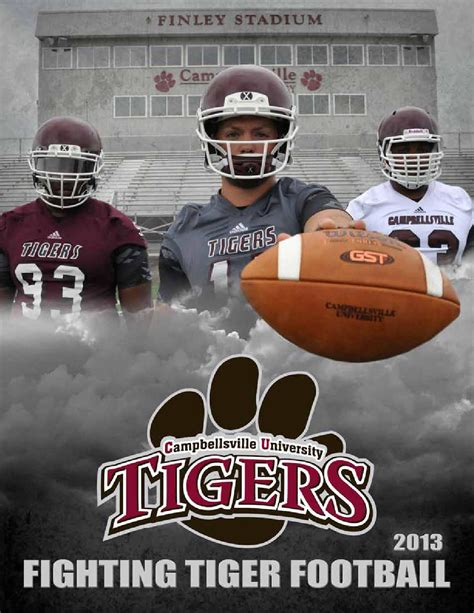 Campbellsville 2013 Football Guide by Campbellsville Unviersity ...