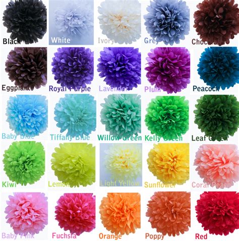 Domestic Charm: Tissue Paper Pom Poms