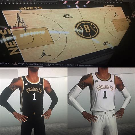 Rebranded the Nets! (Found the logo in the community uploads) : r/NBA2k