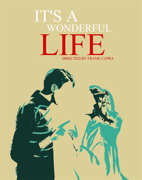 It's A Wonderful Life: #minimalist # movie #poster | It’s a wonderful life, Its a wonderful life ...