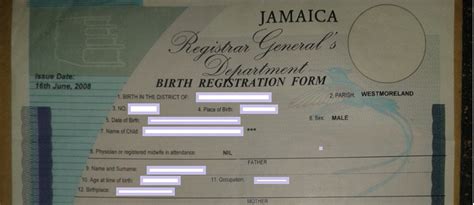 How To Apply For A Jamaican Birth Certificate - Chargeagency24