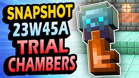 TRIAL CHAMBERS 👉 Snapshot 23W45A Minecraft 1.21 - YouTube