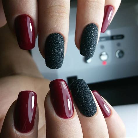 awesome 55 Amazing Designs for Burgundy Nails - Captivating and Trendy ...