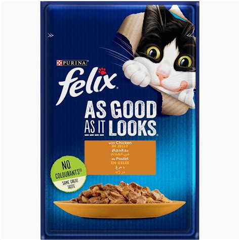 FELIX® As Good As it Looks Chicken Jelly | Purina Arabia